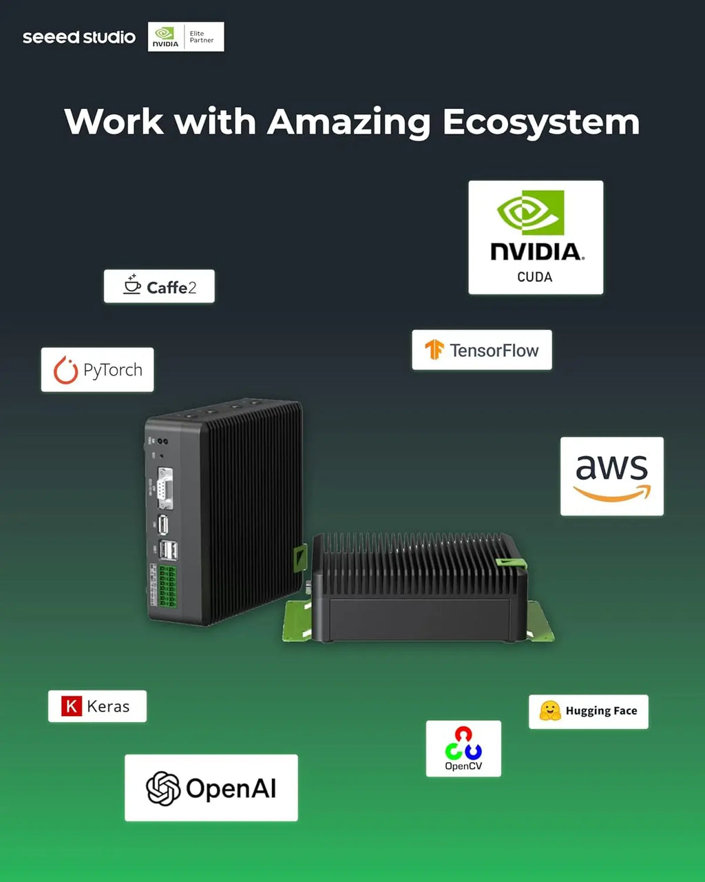 Interlink Enterprise AI Edge Computing Solution – NVIDIA Jetson Orin NX Industrial AI Computer (100 TOPS)