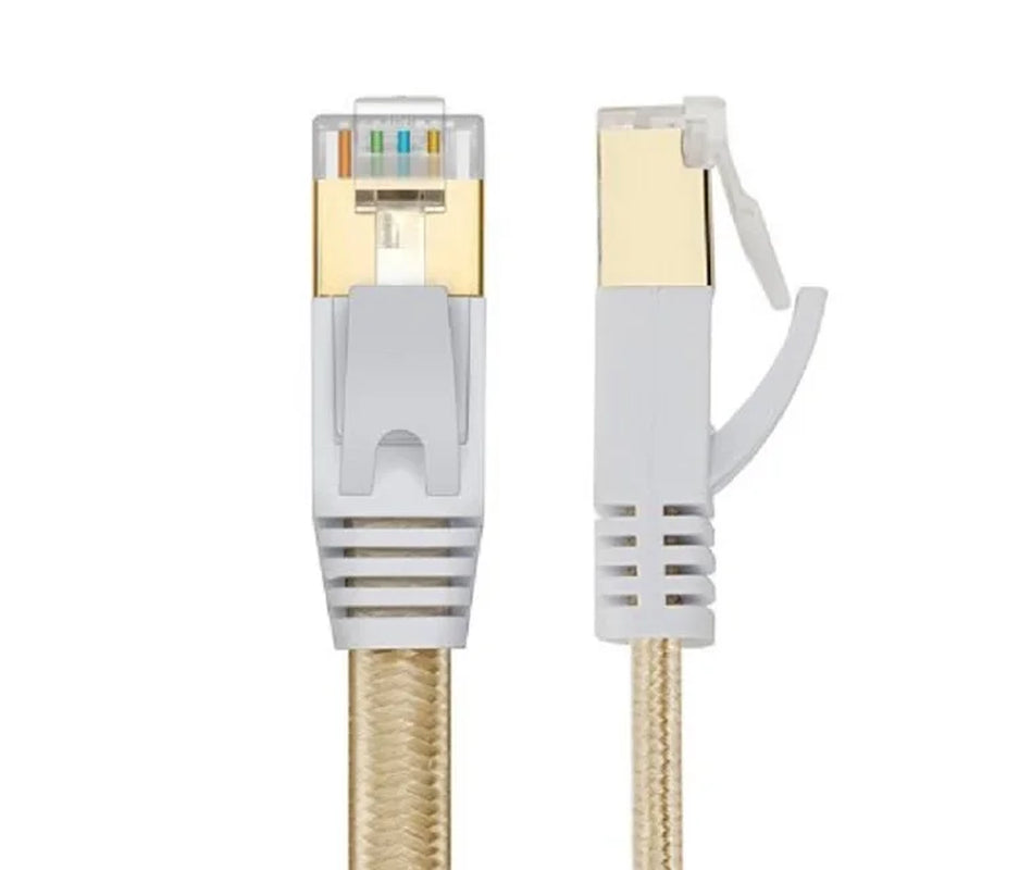 Interlink Network Accessories – Shielded Cat7 Ethernet Cable (Pure Copper, Multiple Lengths)