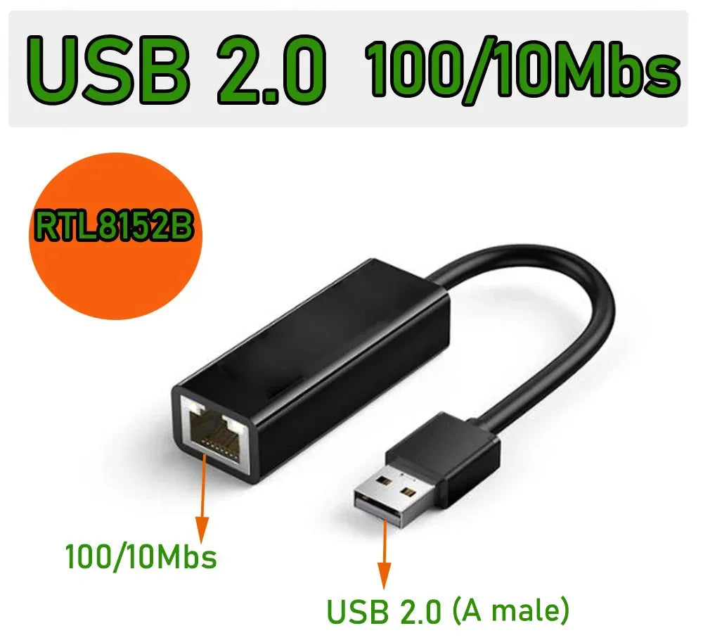 Interlink Network Accessories – USB-C to Gigabit Ethernet (RJ45) Network Adapter