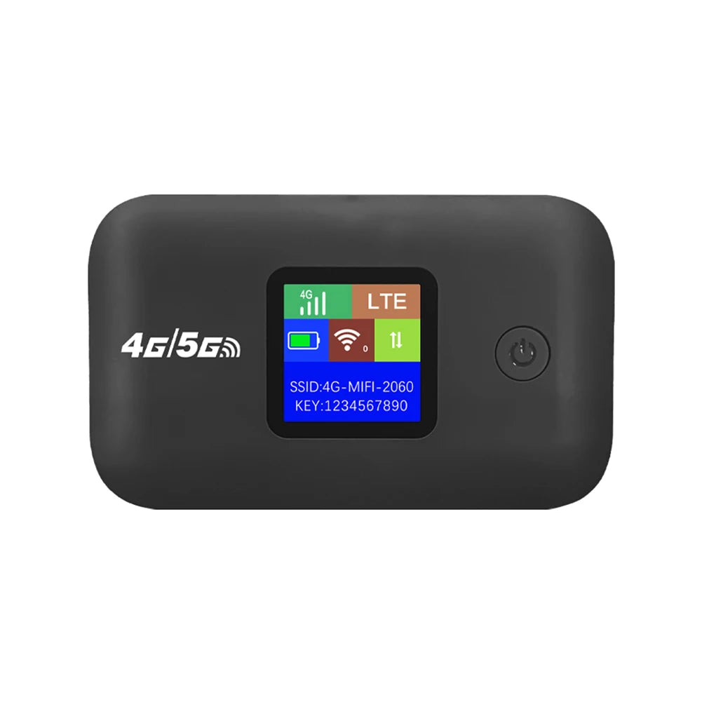 4G LTE Portable WiFi Router – 150Mbps Pocket Mobile Hotspot with SIM Card Slot