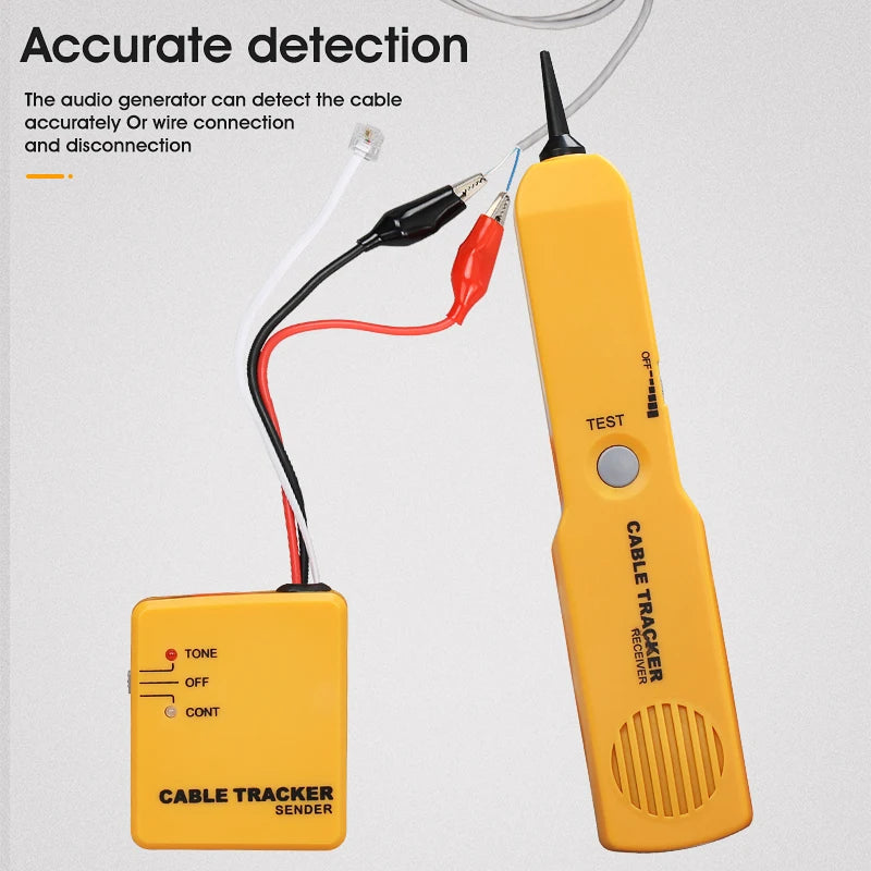 Interlink Network Accessories – Professional Cable Tester & Tone Generator Kit