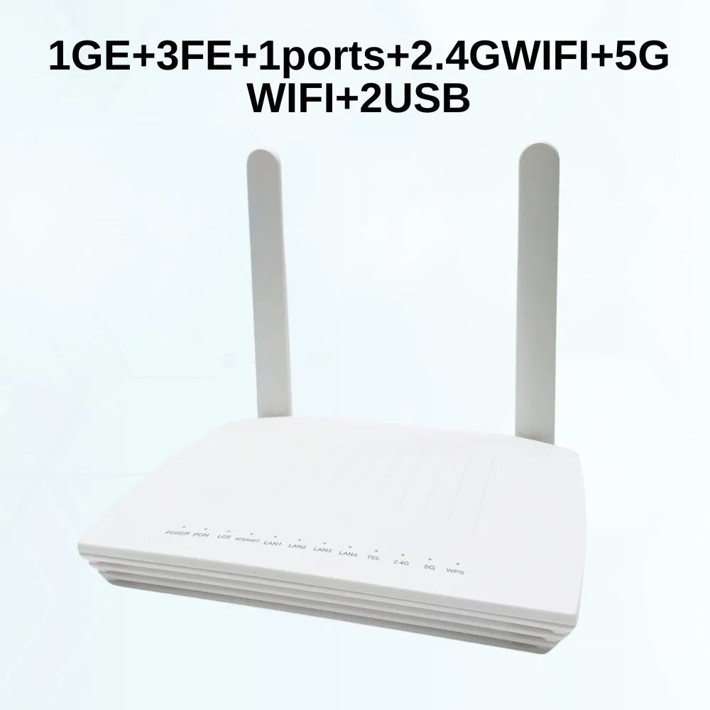 High-Speed FTTH XPON ONT Bundle | F780L Dual-Band WiFi Router | Stable Fiber Internet Solution