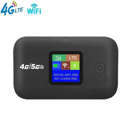 4G LTE Portable WiFi Router – 150Mbps Pocket Mobile Hotspot with SIM Card Slot