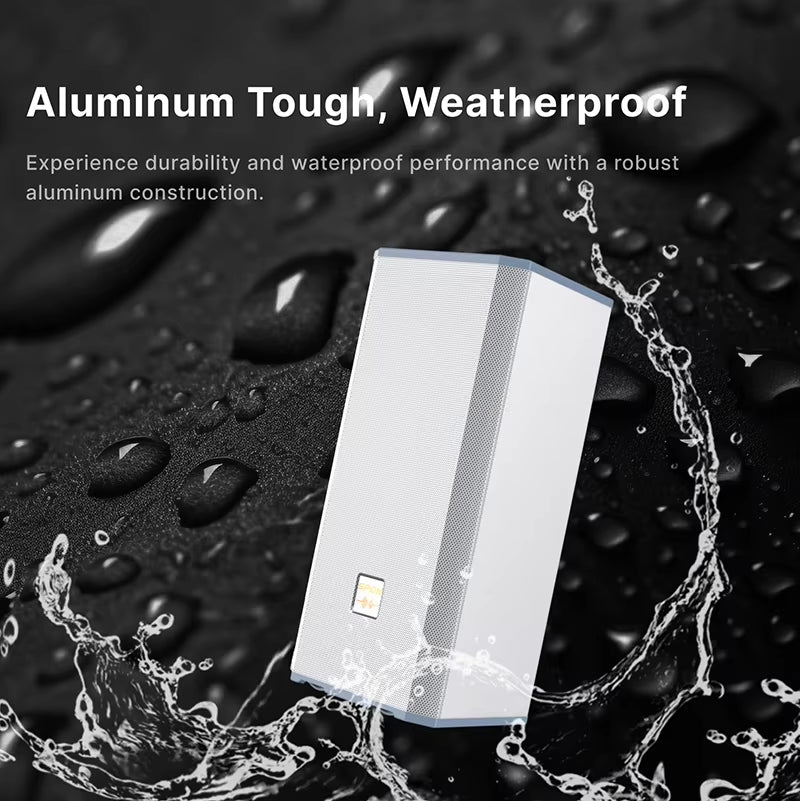 IP66 Outdoor PoE Network Bluetooth Wall-Mount PA Speaker