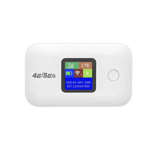4G LTE Portable WiFi Router – 150Mbps Pocket Mobile Hotspot with SIM Card Slot