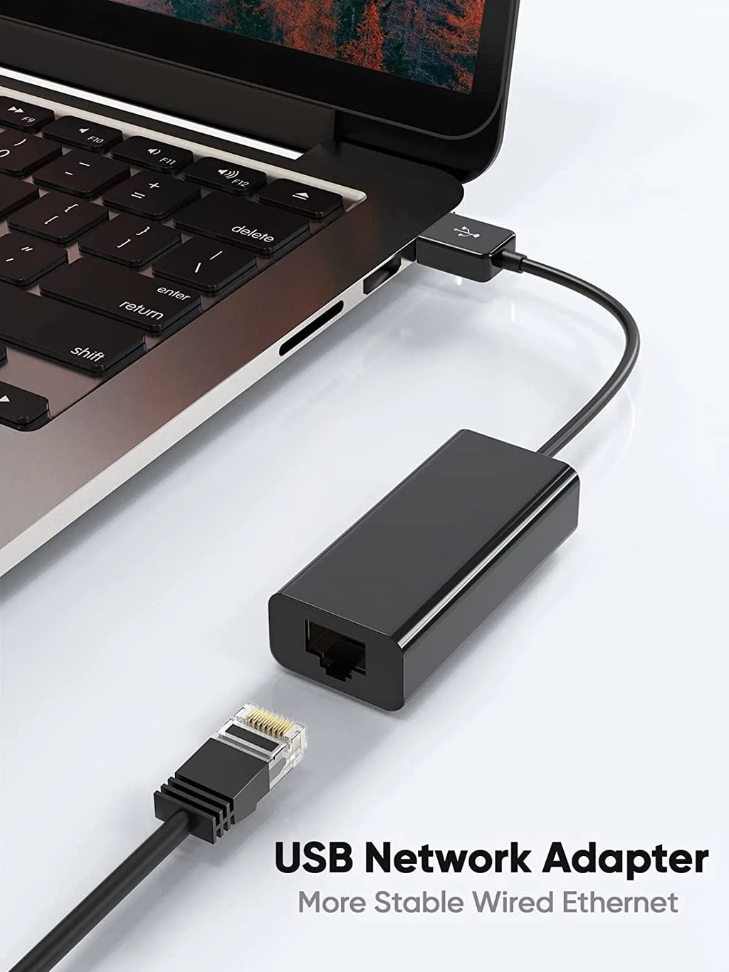 Interlink Network Accessories – USB-C to Gigabit Ethernet (RJ45) Network Adapter