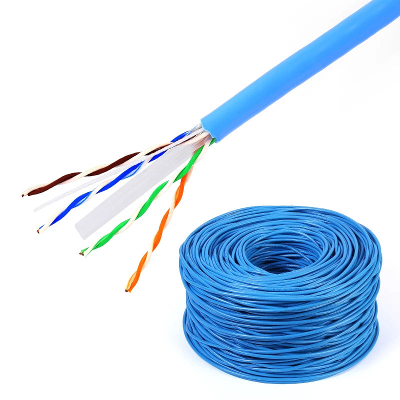 NetForge™ Cat6 Ethernet Cable – 10Gbps RJ45 Network Patch Cord (5M–50M)