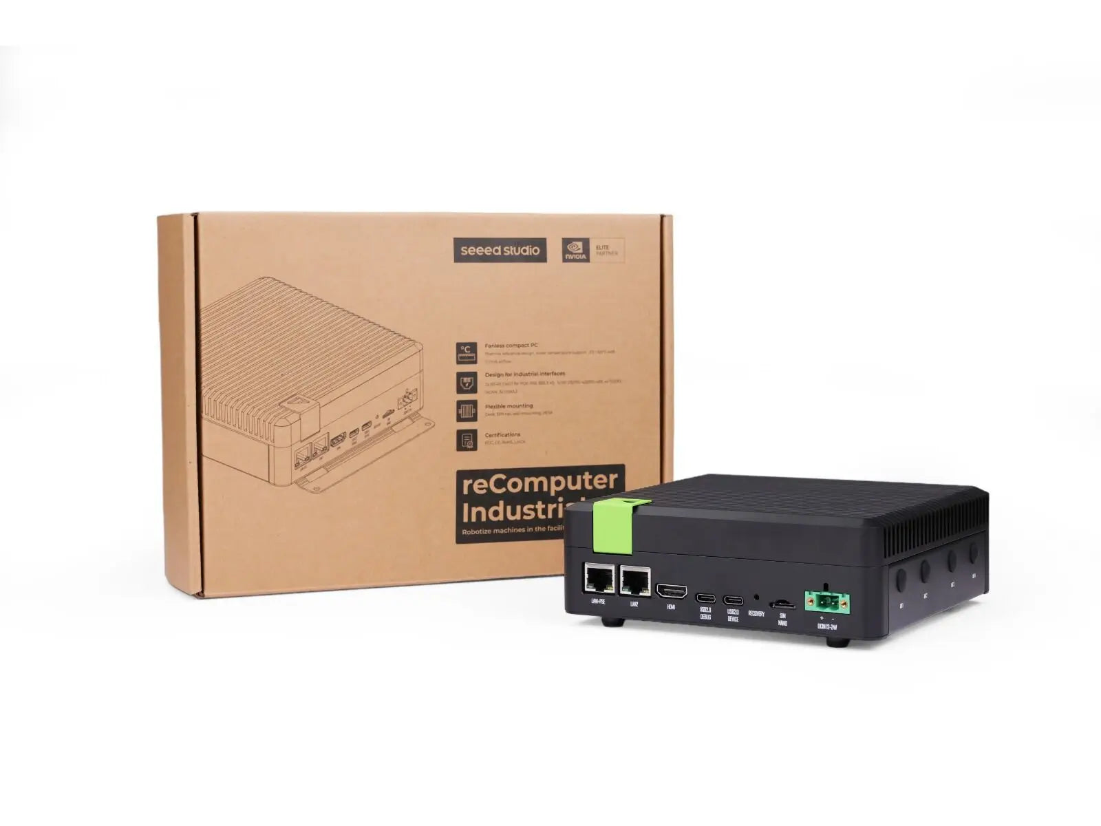 Interlink Enterprise AI Edge Computing Solution – NVIDIA Jetson Orin NX Industrial AI Computer (100 TOPS)