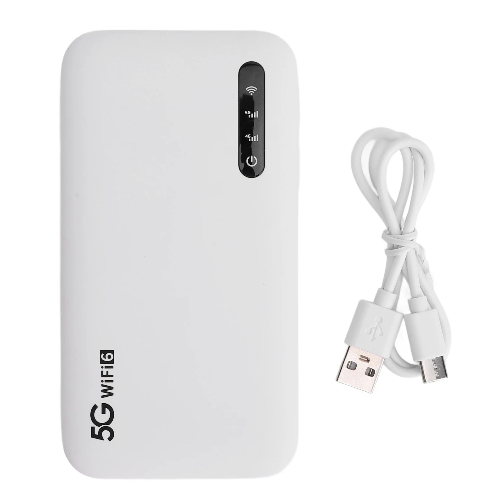 Interlink Mobile Connectivity Solution – 5G WiFi 6 Portable Hotspot Router (6100mAh, Supports 16 Devices)