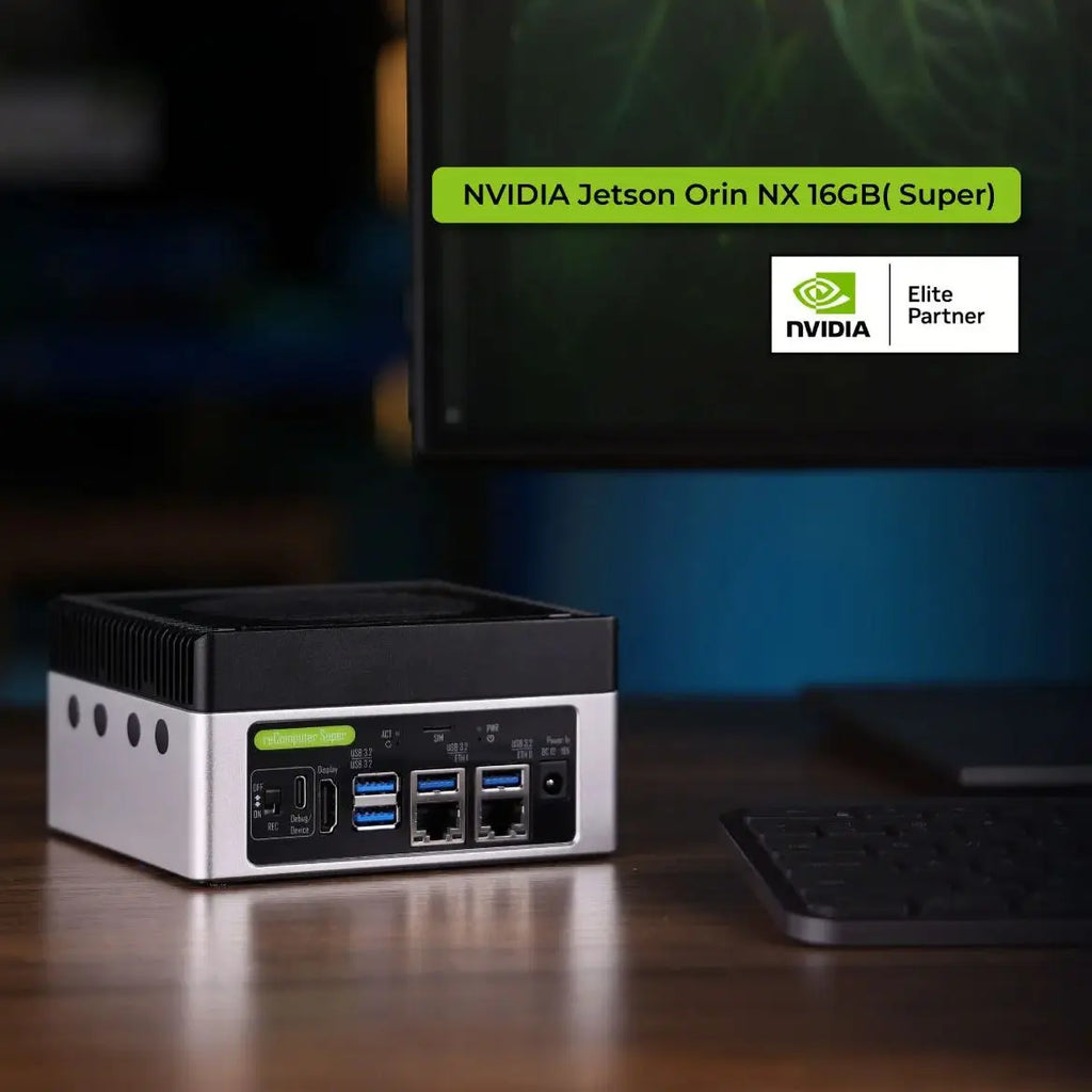 Interlink Enterprise AI Edge Computing Solution – NVIDIA Jetson Orin NX Edge AI Computer with Wi-Fi, BT & LTE (Up to 157 TOPS)