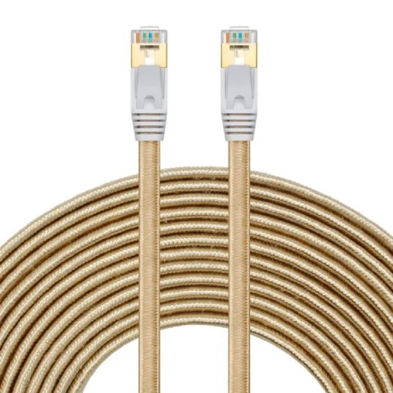 Interlink Network Accessories – Shielded Cat7 Ethernet Cable (Pure Copper, Multiple Lengths)