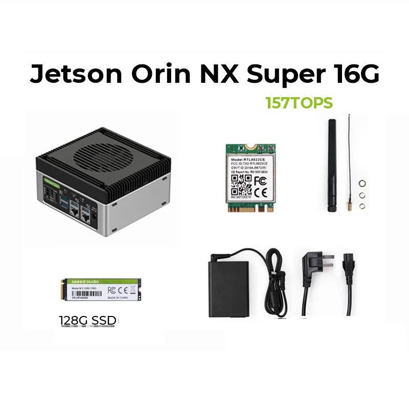 Interlink Enterprise AI Edge Computing Solution – NVIDIA Jetson Orin NX AI Development Kit (Up to 157 TOPS)