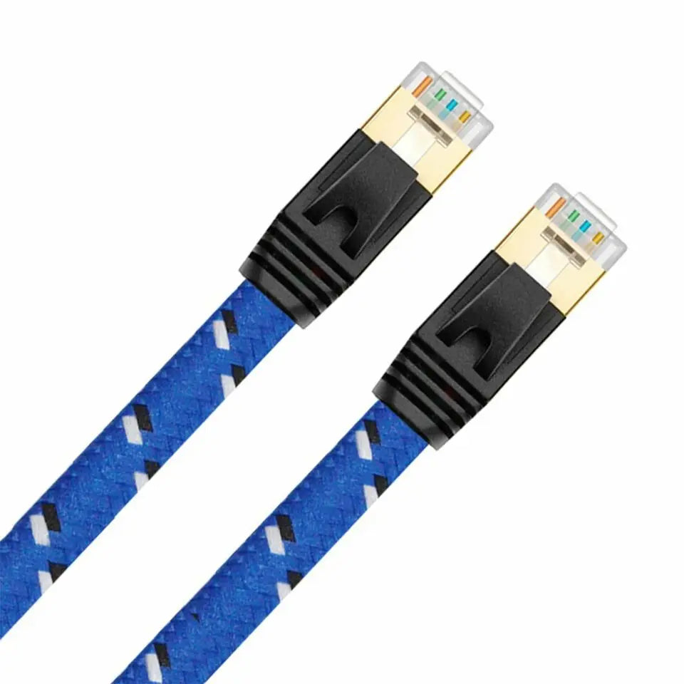 Interlink Network Accessories – Shielded Cat7 Ethernet Cable (Pure Copper, Multiple Lengths)