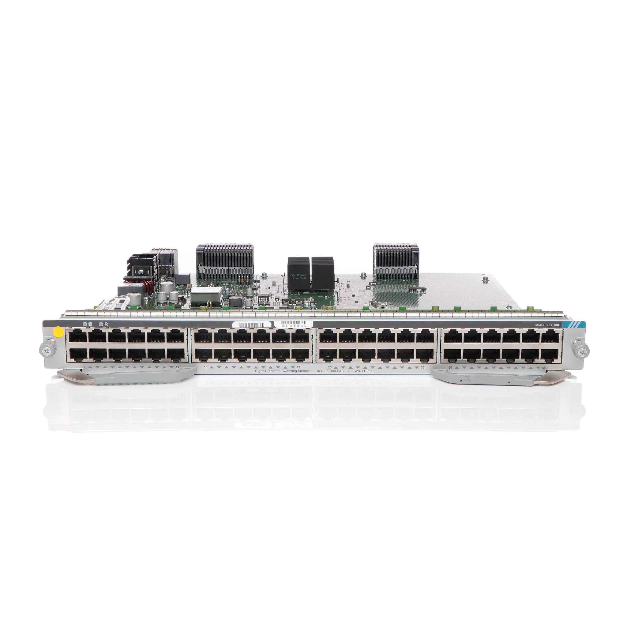Interlink Enterprise Core Switching Solution – Cisco Catalyst 9400 48-Port UPOE Line Card