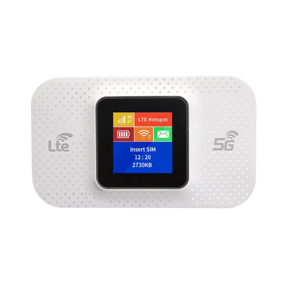 4G LTE Portable WiFi Router – 150Mbps Pocket Mobile Hotspot with SIM Card Slot