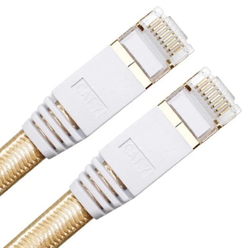 Interlink Network Accessories – Shielded Cat7 Ethernet Cable (Pure Copper, Multiple Lengths)