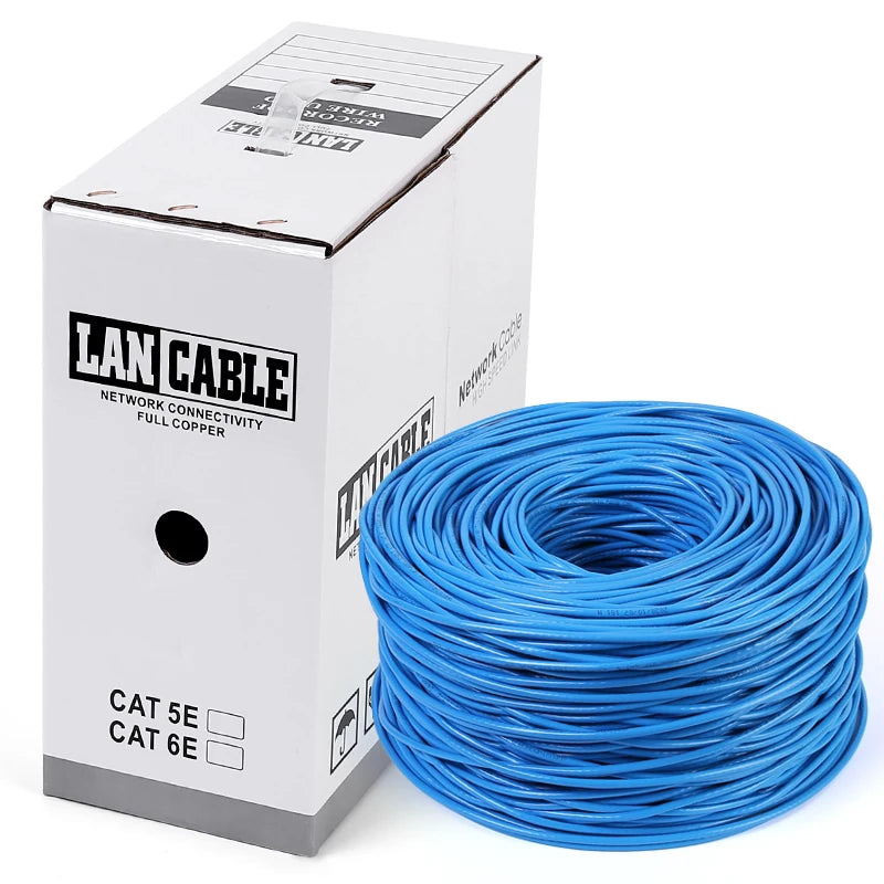 NetForge™ Cat6 Ethernet Cable – 10Gbps RJ45 Network Patch Cord (5M–50M)