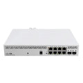 Interlink Enterprise Switching Solution – 8-Port Gigabit PoE Switch with Dual 10G SFP+ Uplinks