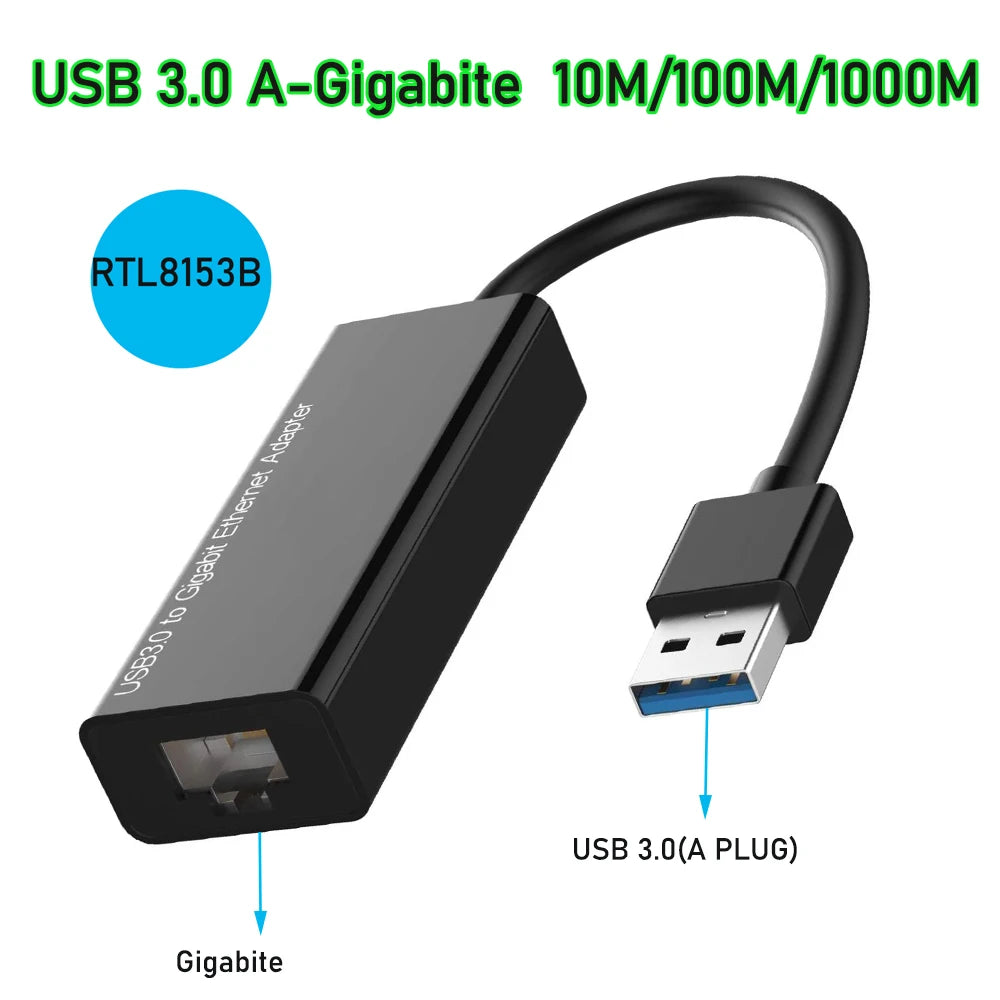 Interlink Network Accessories – USB-C to Gigabit Ethernet (RJ45) Network Adapter
