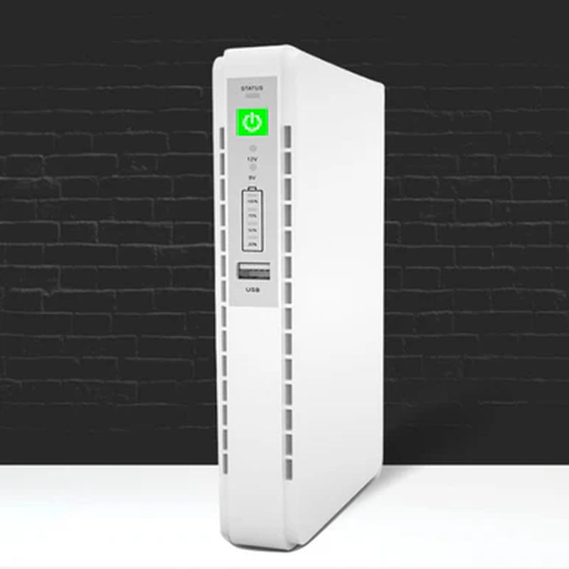 12000Mah Portable Mini UPS for Routers, Modems, and Cameras