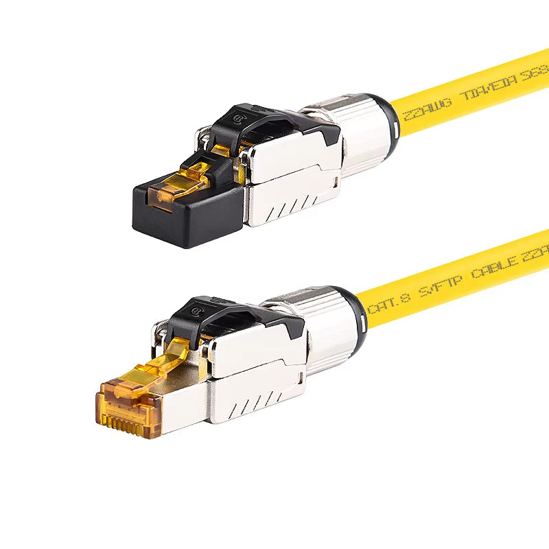 Interlink Network Accessories – Pre-Terminated Cat8/Cat7/Cat6A Ethernet Patch Cable